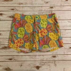 Chubbies Men’s XL Neon Pineapple Swim Trunk Shorts